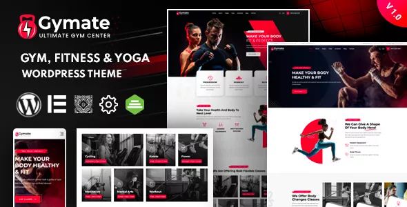 Gymat - Fitness and Gym WordPress Theme v1.7.0