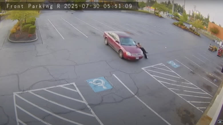 Failed Towing Attempt Causes Unoccupied Car To Crash Into Restaurant Twice