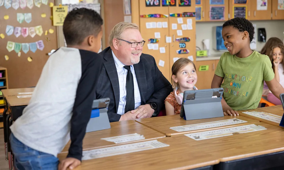 David Law, superintendent of the Minnetonka, Minnesota, district, called the past several months under the Trump administration “a wild ride.” (Minnetonka Public Schools)