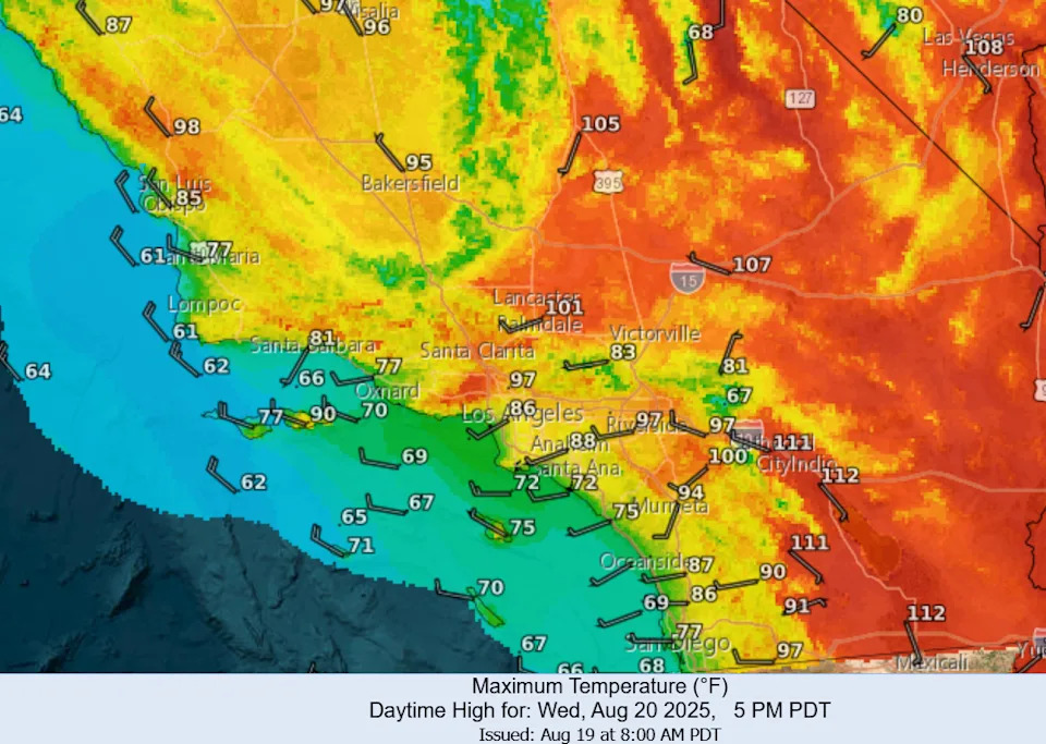 'Most significant heat wave' comes this week. See Southern California forecast