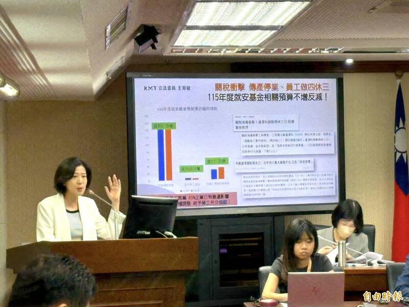 關稅海嘯來襲！藍委籲就安基金用在刀口 洪申翰：將強化勞工支持