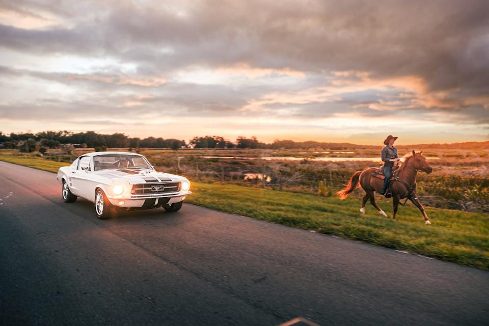 ecd automotive design 1967 ford mustang ghost debut images