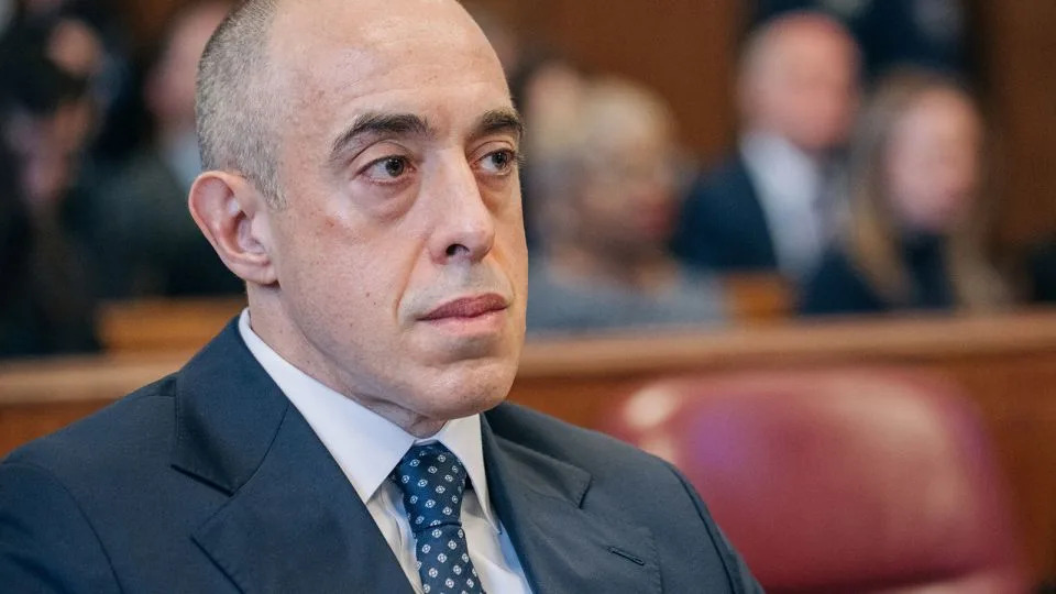Emil Bove, attorney for former US President Donald Trump, attends at Manhattan criminal court in New York, January 10, 2025. - Jeenah Moon/Pool/Reuters/File