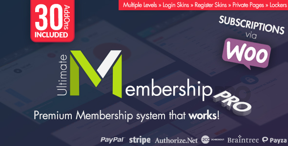 Ultimate Membership Pro WordPress Plugin v8.6.1