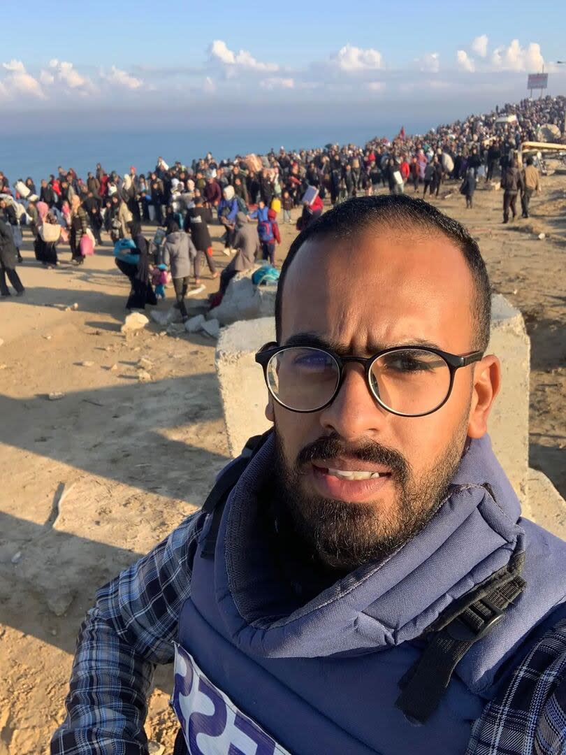 Ahmed Abu Aziz, en enero pasado